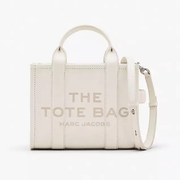 Marc Jacobs Cream Leather Tote